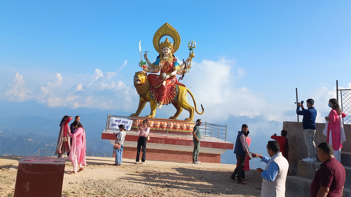 भगवती देवीको मूर्ति